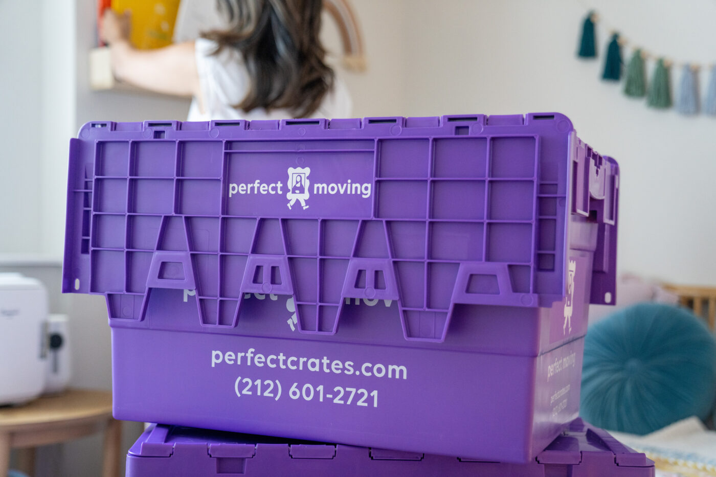 EcoFriendly Plastic Moving Boxes Rental Service